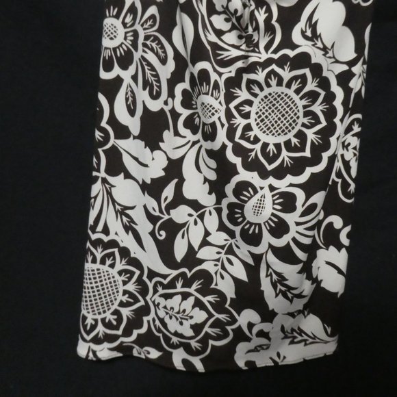 JESSICA | small | Made In Canada | Brown Floral Dress | Tie Back | NWOT - Picture 11 of 11